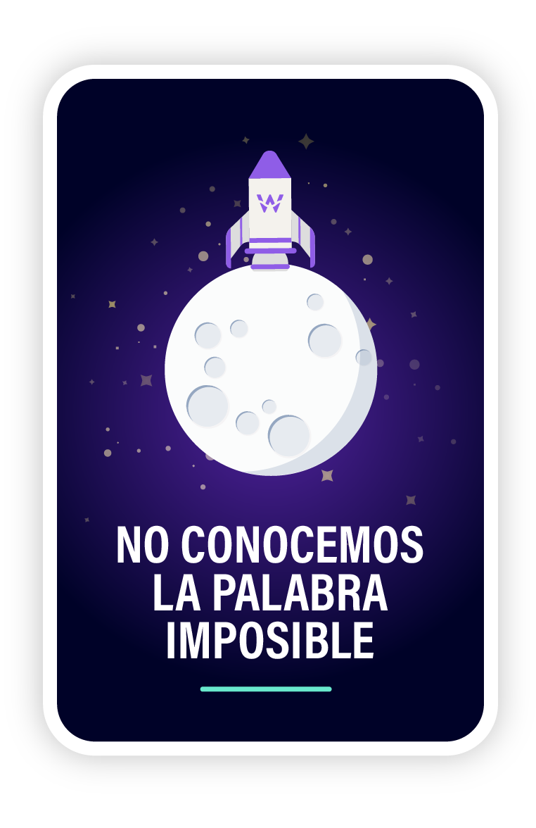 No conocemos la palabra imposible