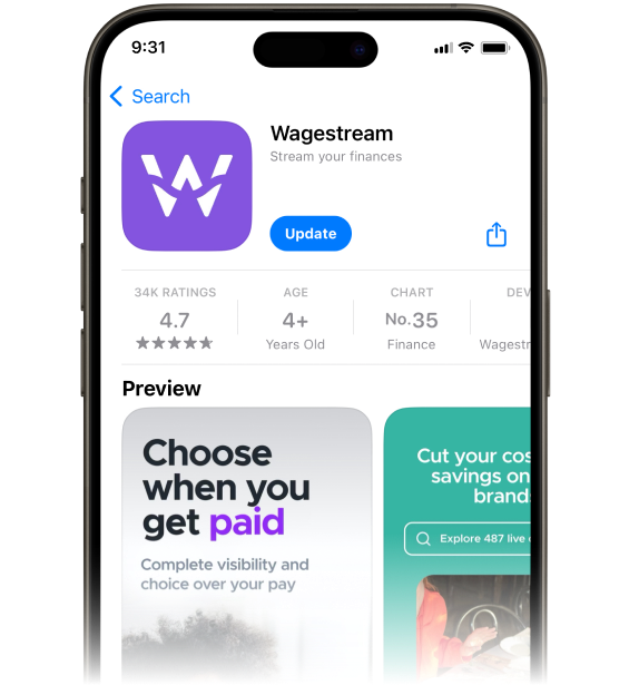 Wagerstream app image