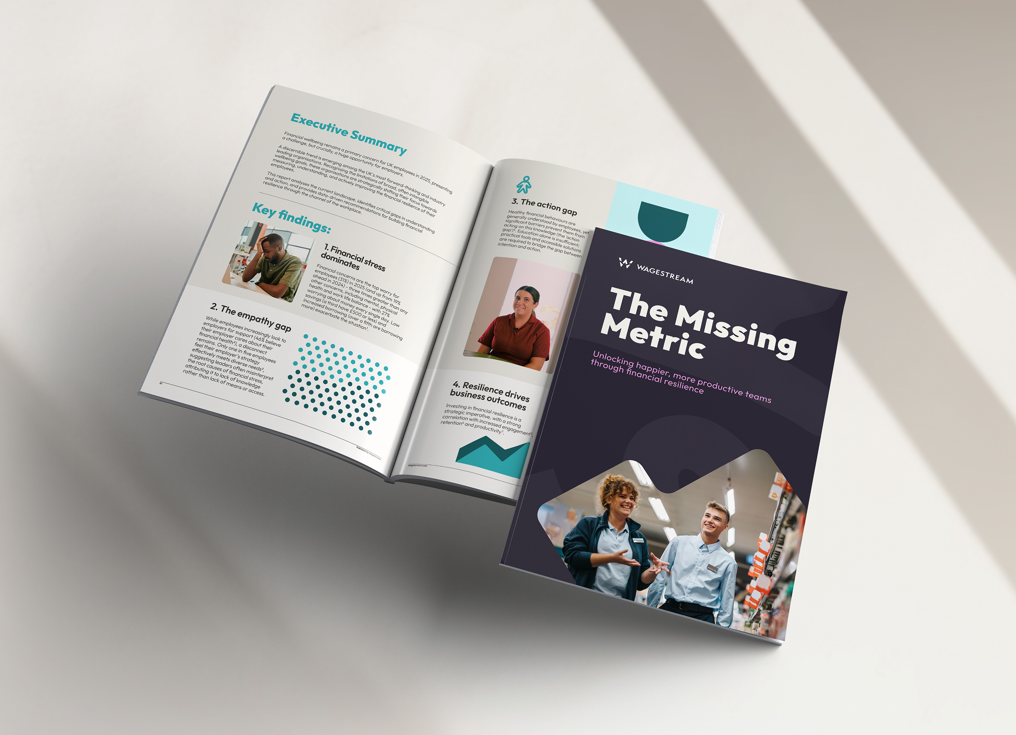 Wagestream report ‘The Missing Metric’ highlighting financial stress and resilience to boost workplace productivity