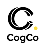 CogCo logo: black interlocking Cs with a small yellow dot.
